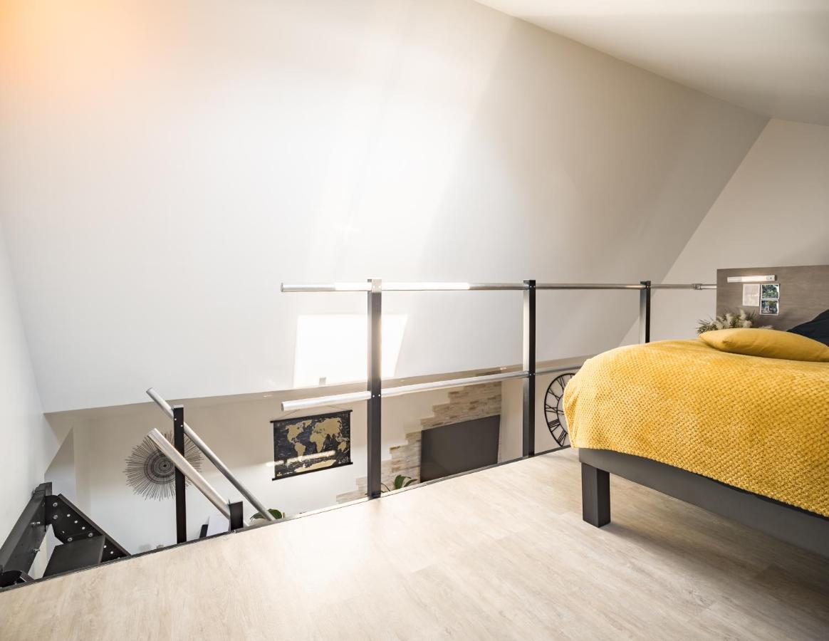 Апартаменты Loft Avec Jardin Et Parking Prive Труа Экстерьер фото